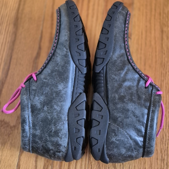 Ferrini Women's Rogue Smokey Black Shoes MocToe Boots, Size 8,5 NWOB NWOT - Picture 9 of 12